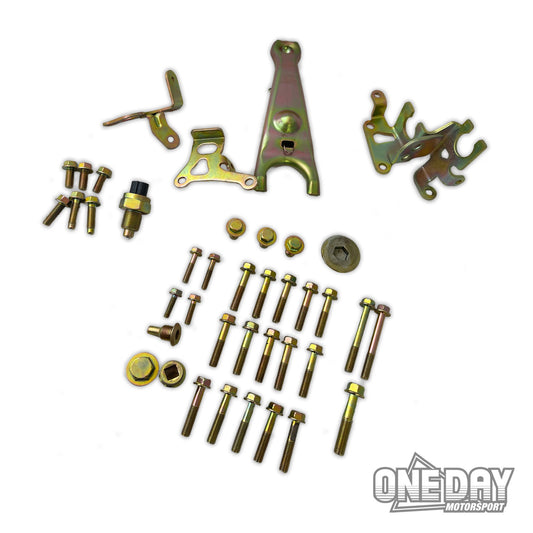 K20 EP3 Zinc bolt kit with brackets